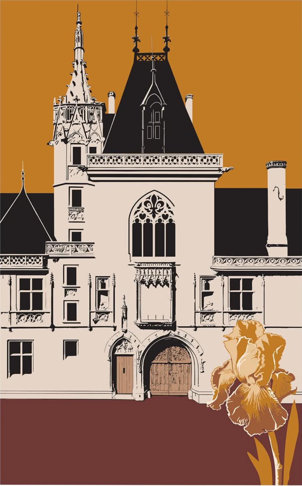 Photo du panneau : Palais Jacques Cœur